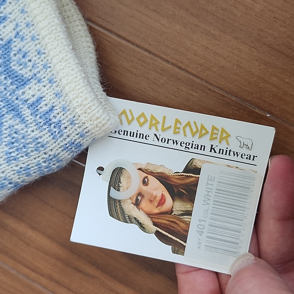 Norlender Genuine NORWEGIAN Knitwear  Hat 100% Wool - Picture 5 of 5